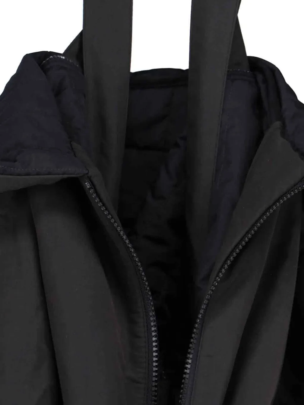 Middle Camelia Logo Printed Coat