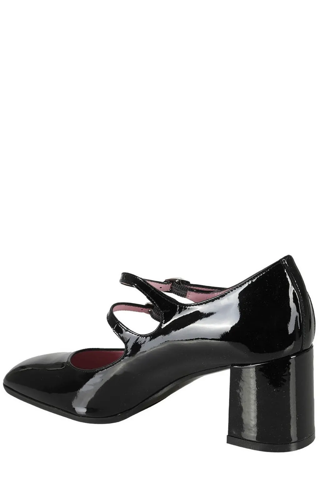 Alice Double-Strap Buckled Pumps