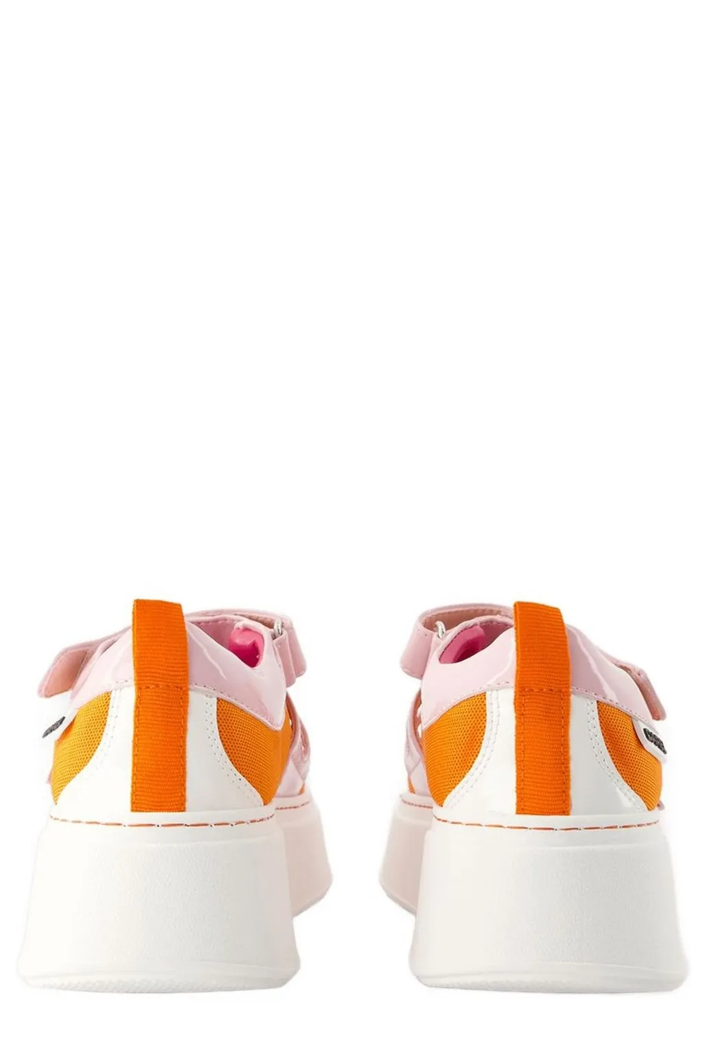 Baskina Logo Plaque Buckled Sneakers