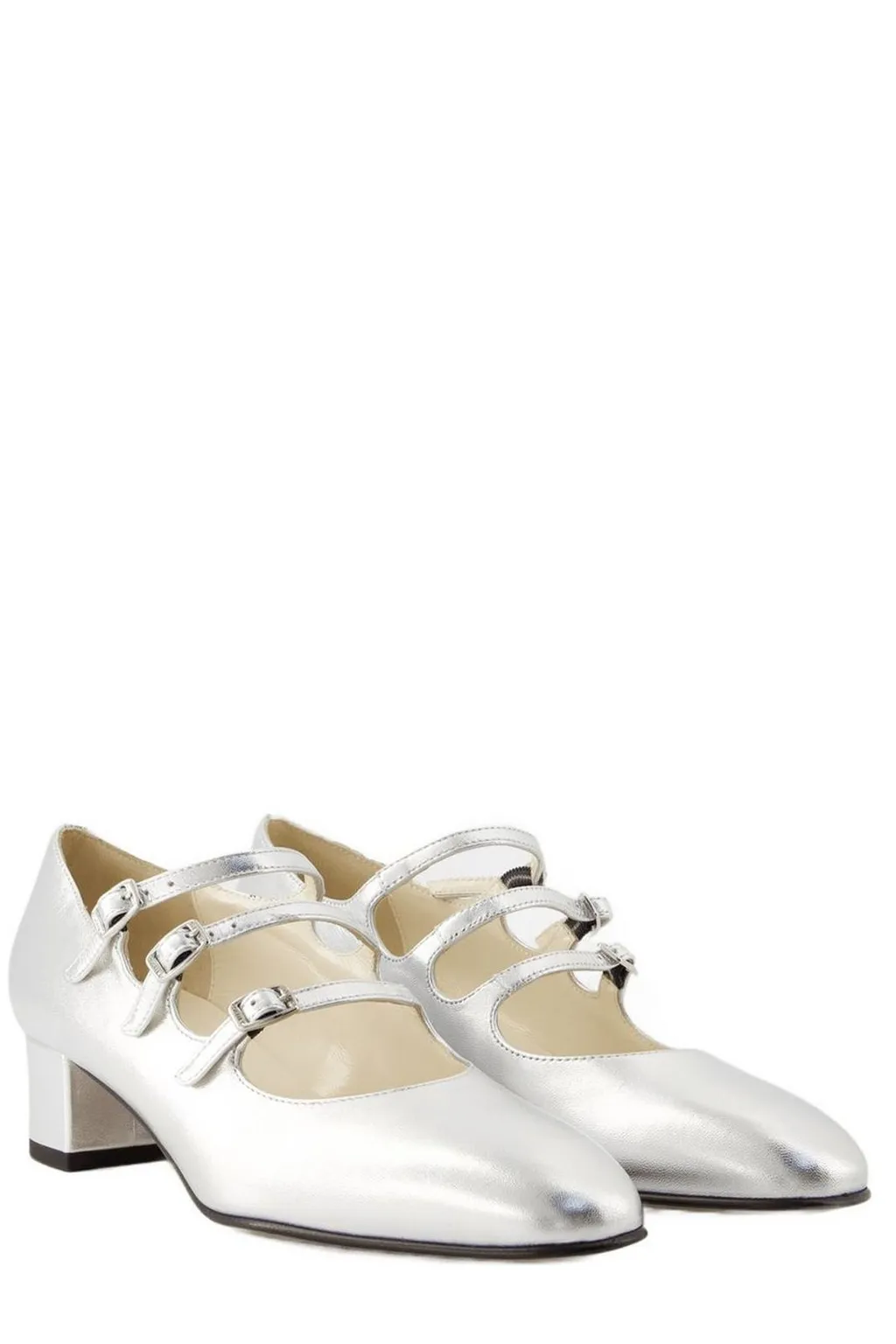 Kina Buckle Detailed Pumps