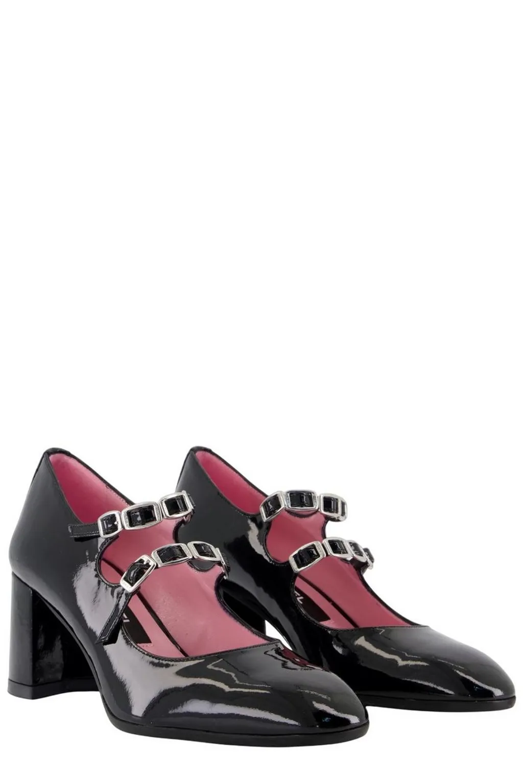 Alice B Block Heel Pumps