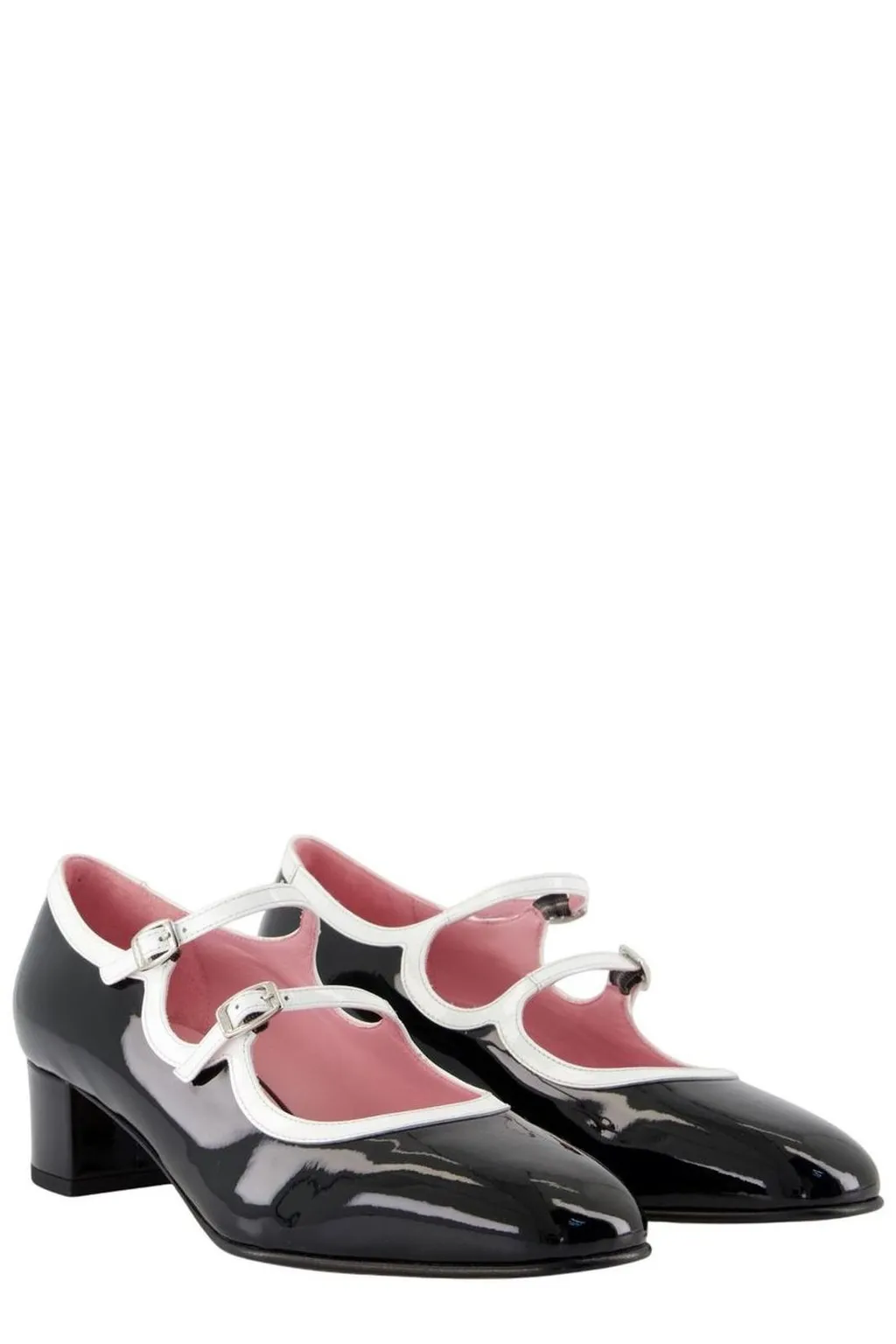 Bleuet Double-Buckled Pumps