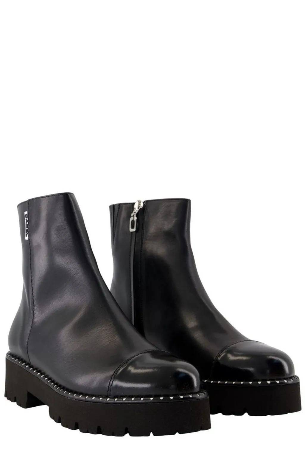 Chouchou Zip-Up Ankle Boots