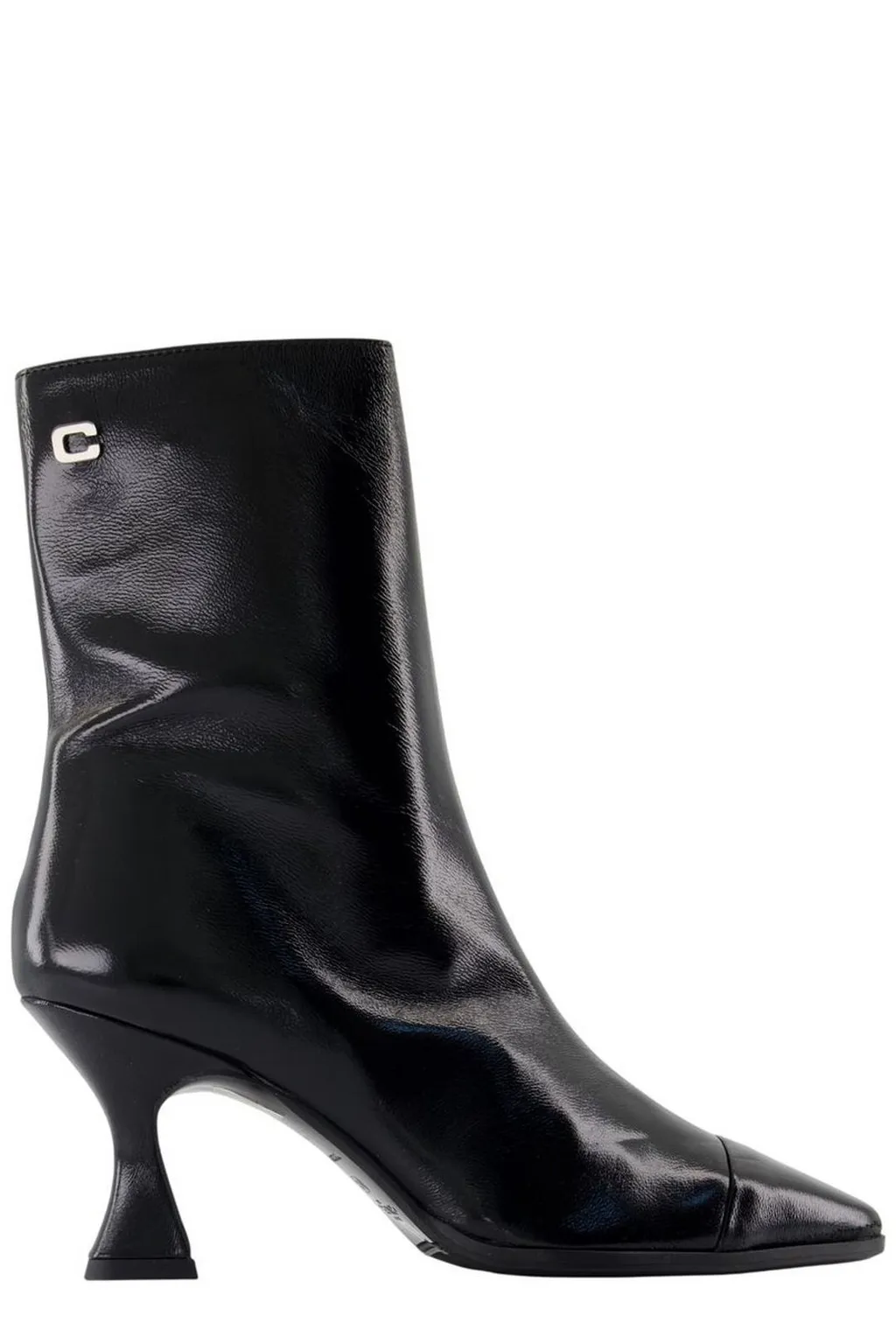 Zip-Up Cap Toe Boots