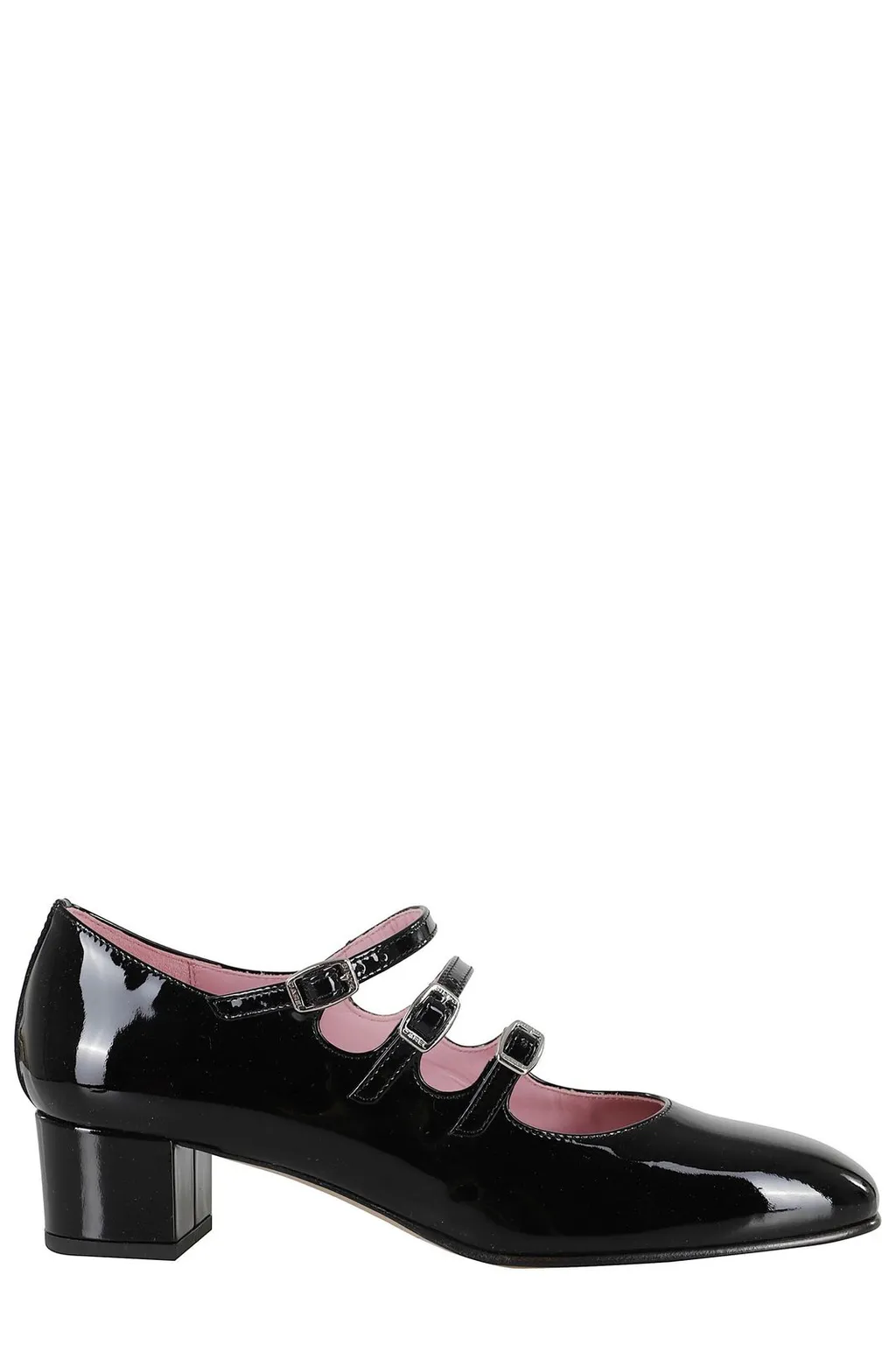 Kina Triple-Strap Pumps