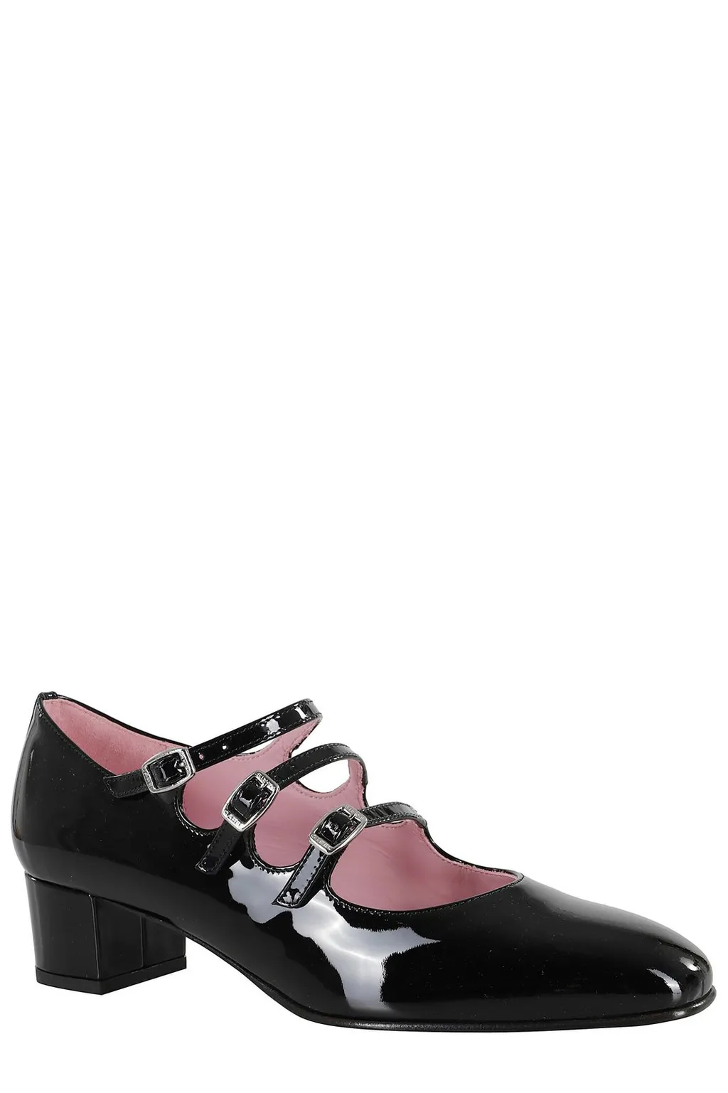 Kina Triple-Strap Pumps