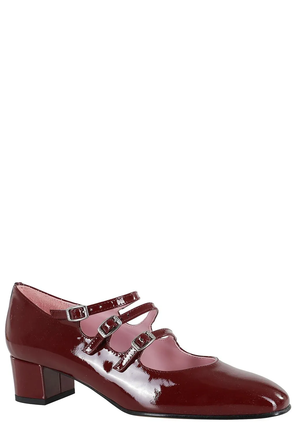 Kina Triple-Strap Pumps