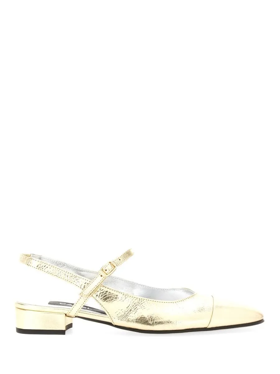 Ocean Slingback Flat Shoes