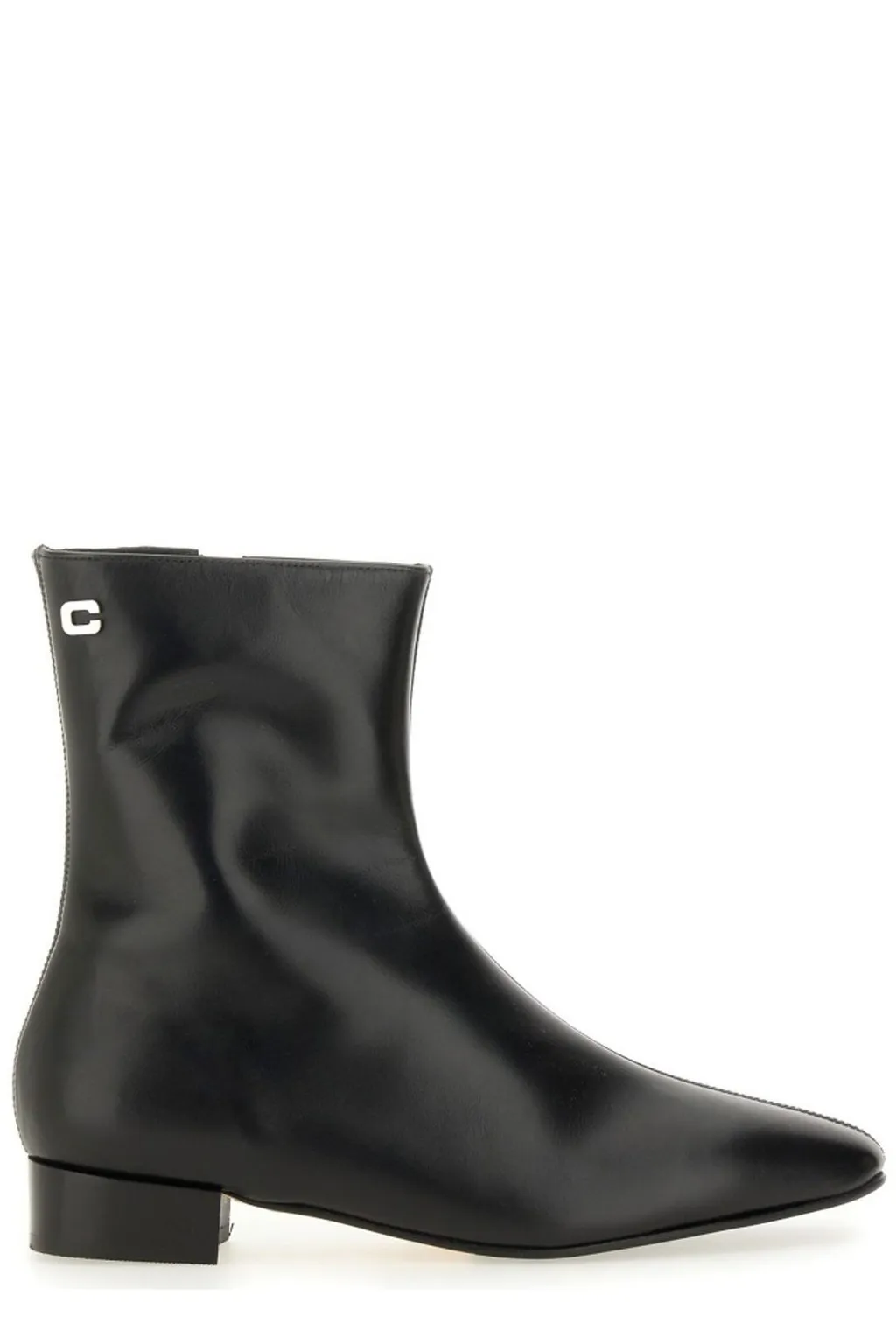 Pointed Toe Zipped Boots