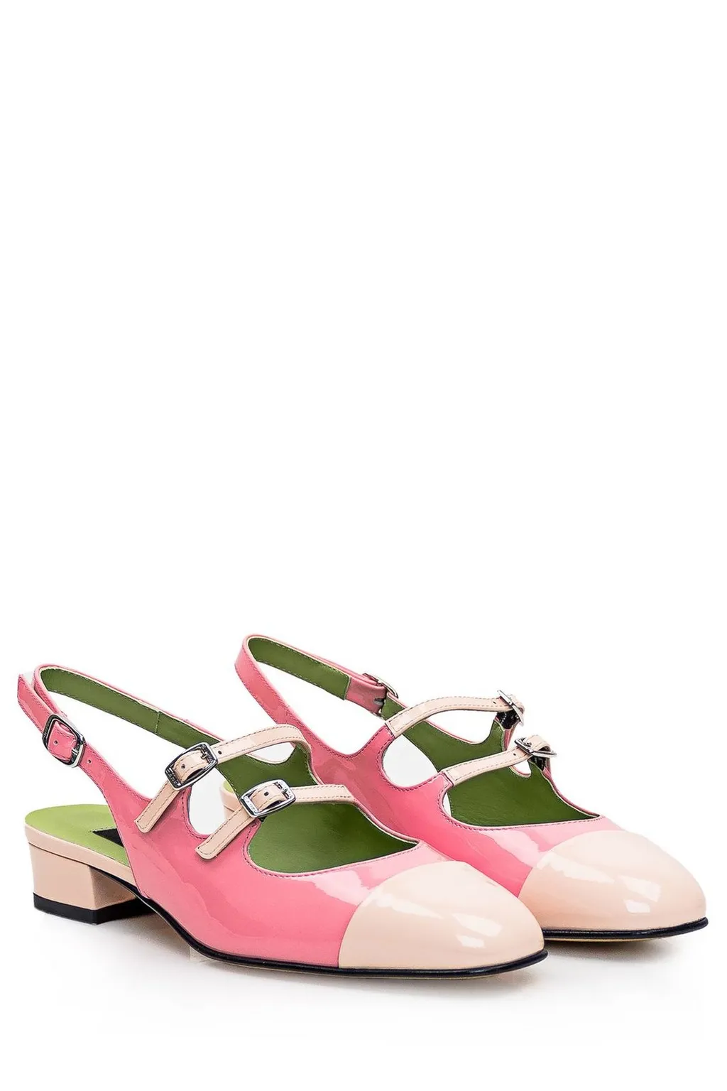 Abricot Slingback Mary Jane Pumps