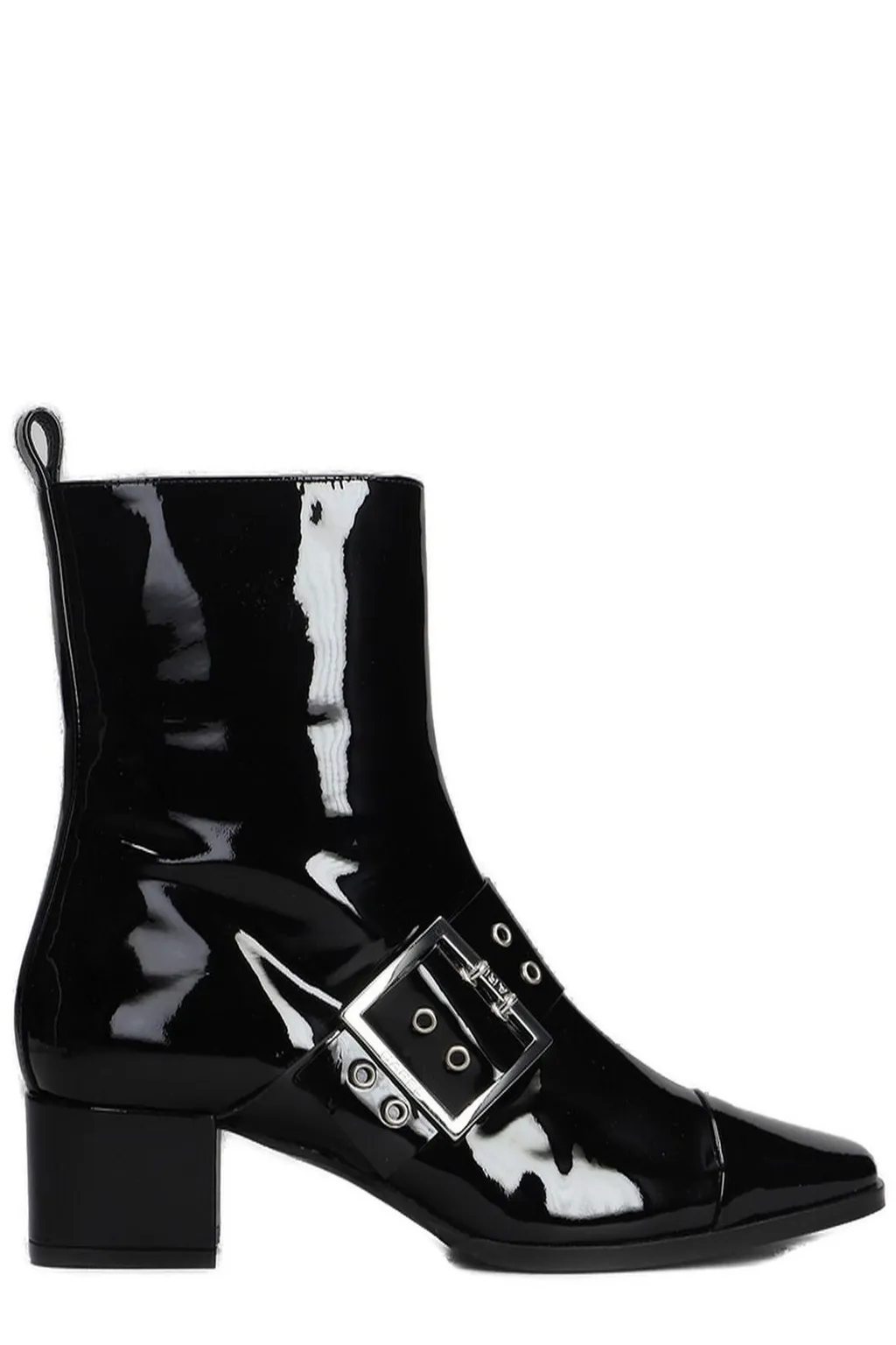 Rock Heeled Ankle Boots