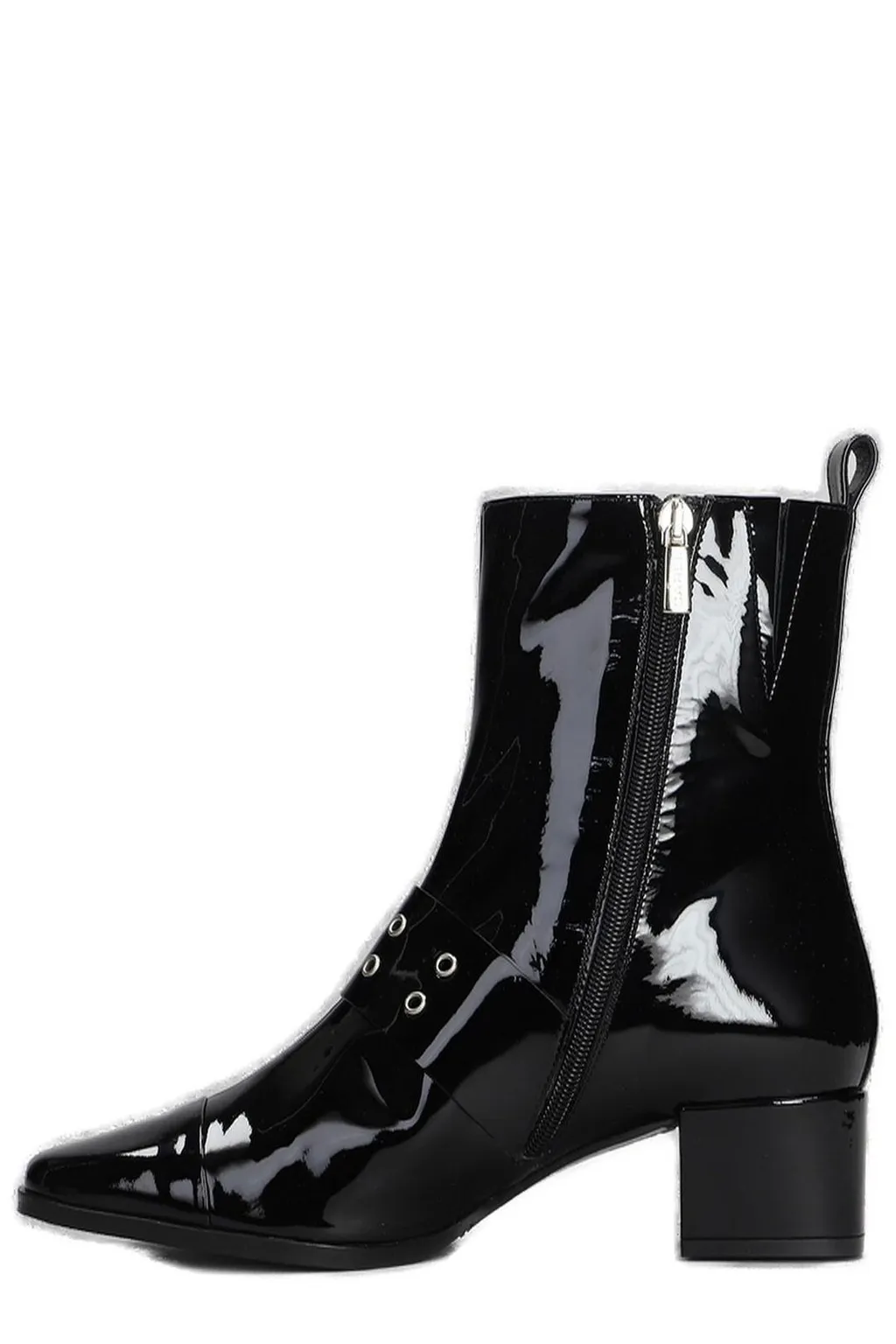 Rock Heeled Ankle Boots