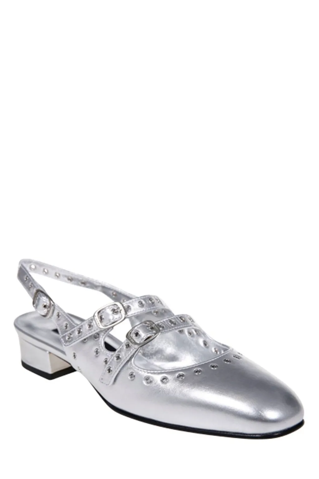 Paris Eyelets Slingback Mary Janes