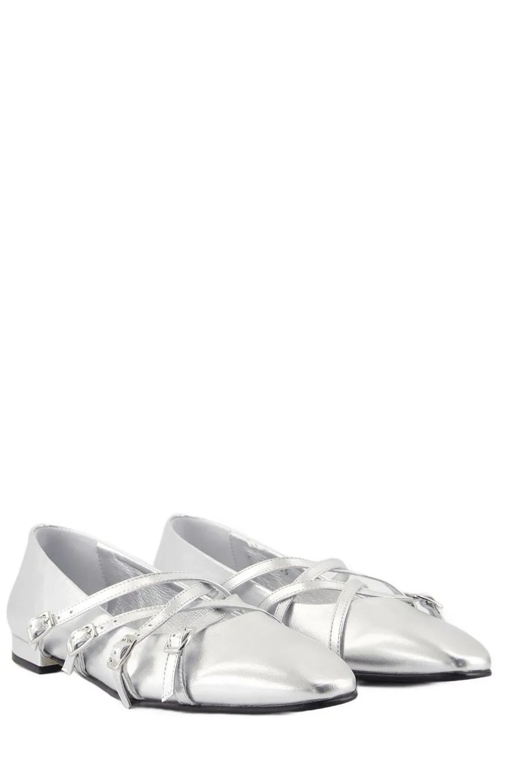 Eloise Buckled Flat Shoes
