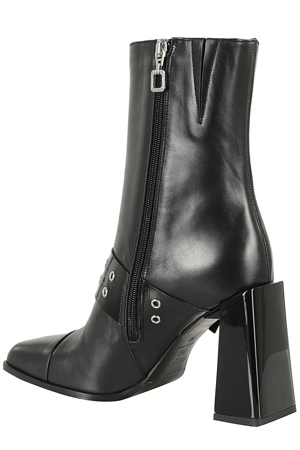 Block Heel Ankle Boots
