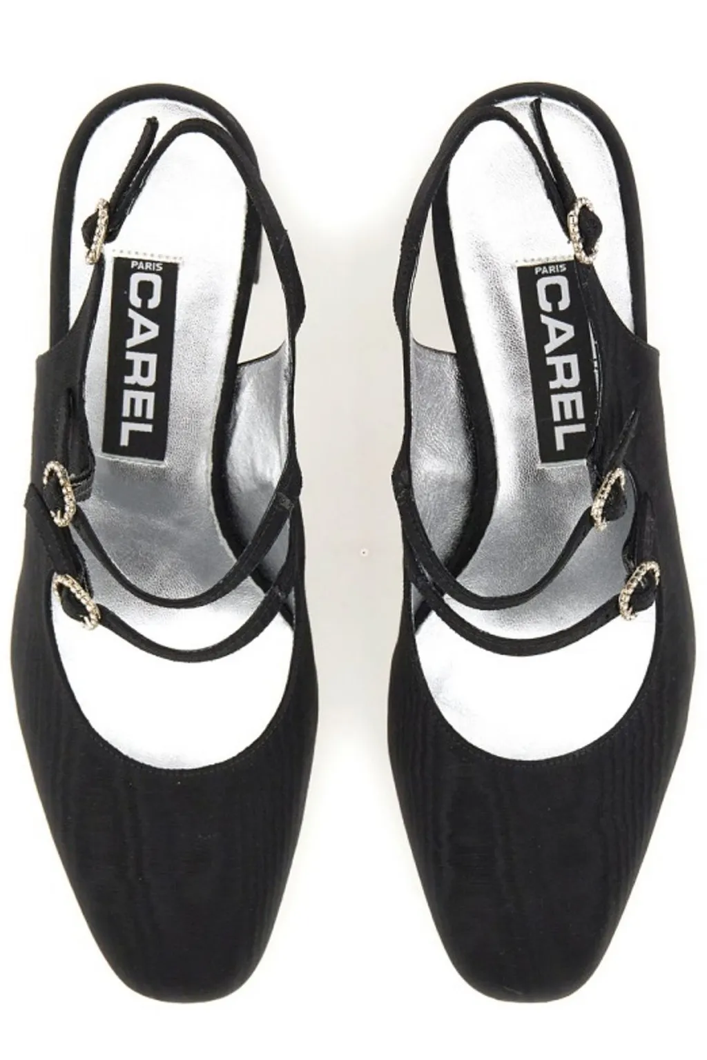 Paris Chic Banana Strap Pumps