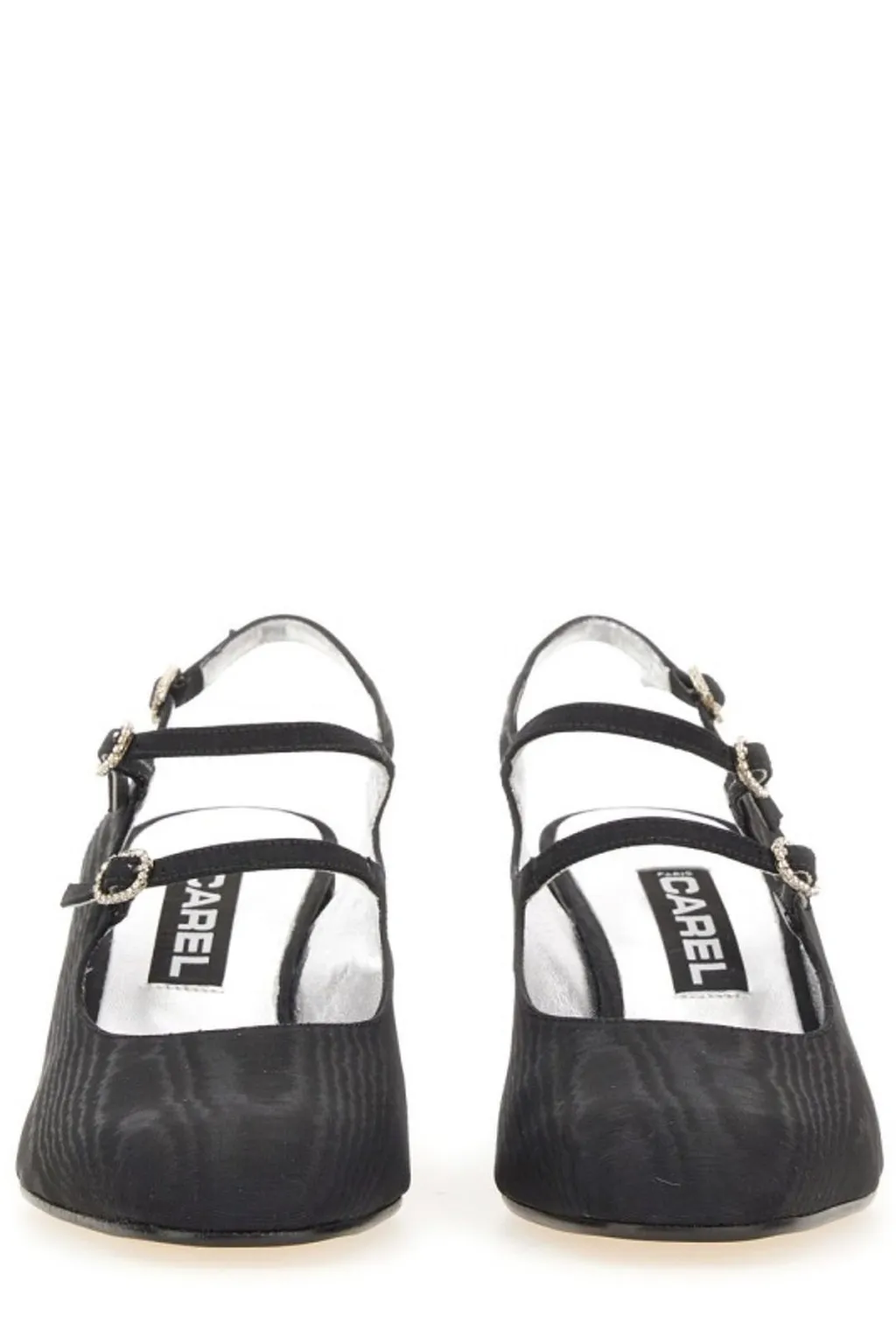 Paris Chic Banana Strap Pumps
