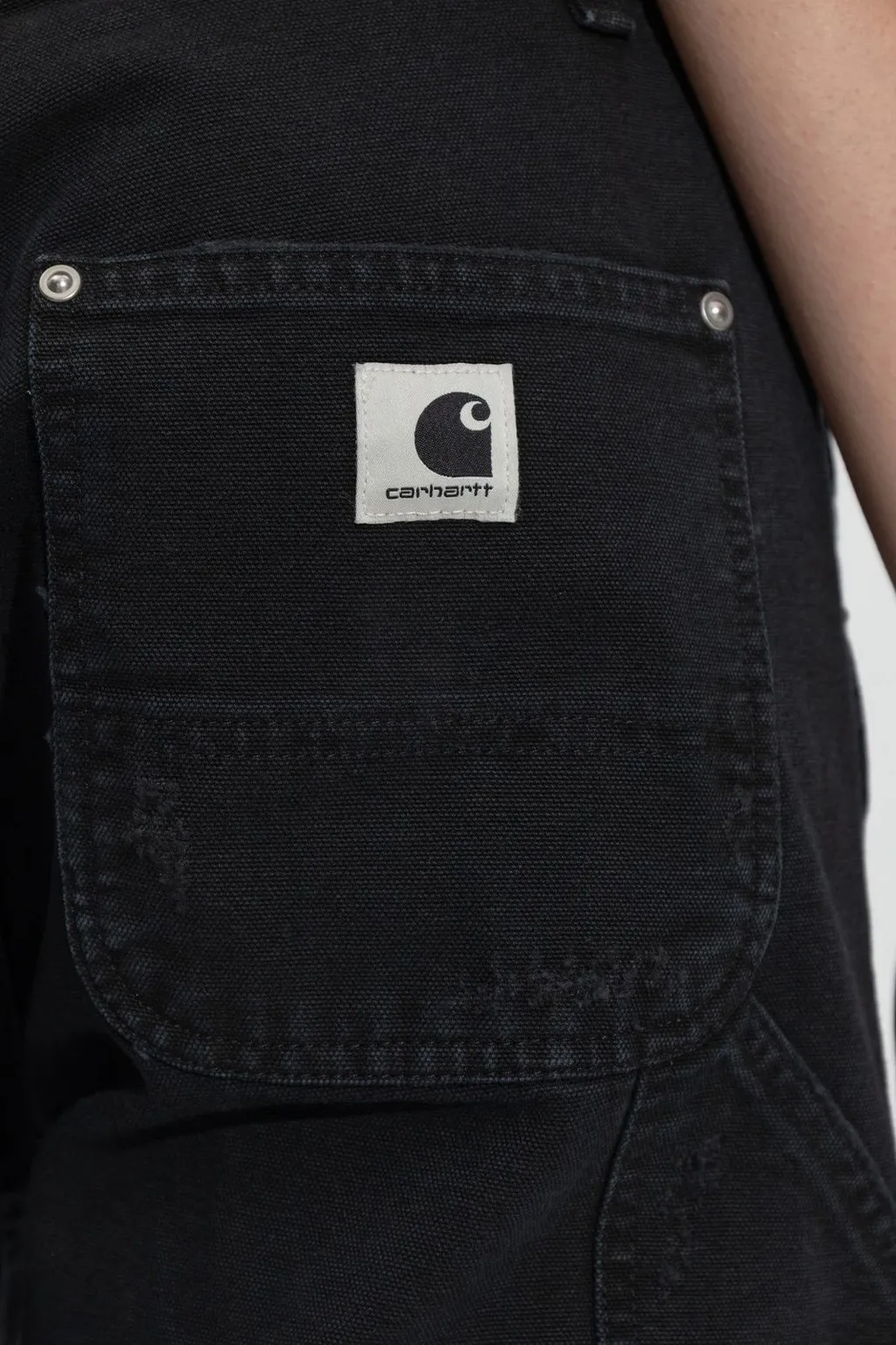 Logo Patch Double-Knee Trousers