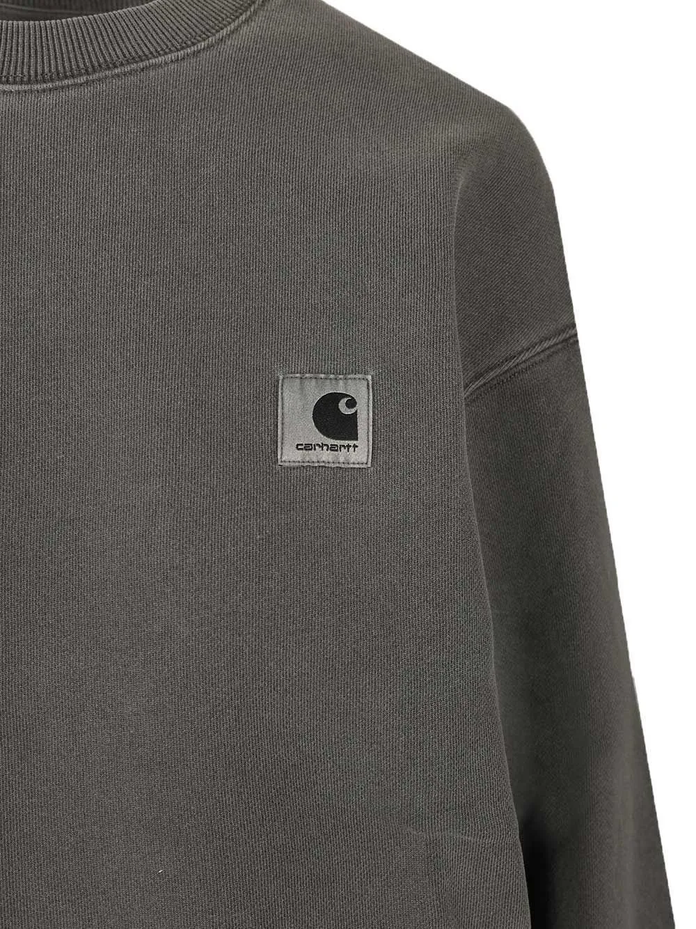 Logo Patch Crewneck Sweatshirt