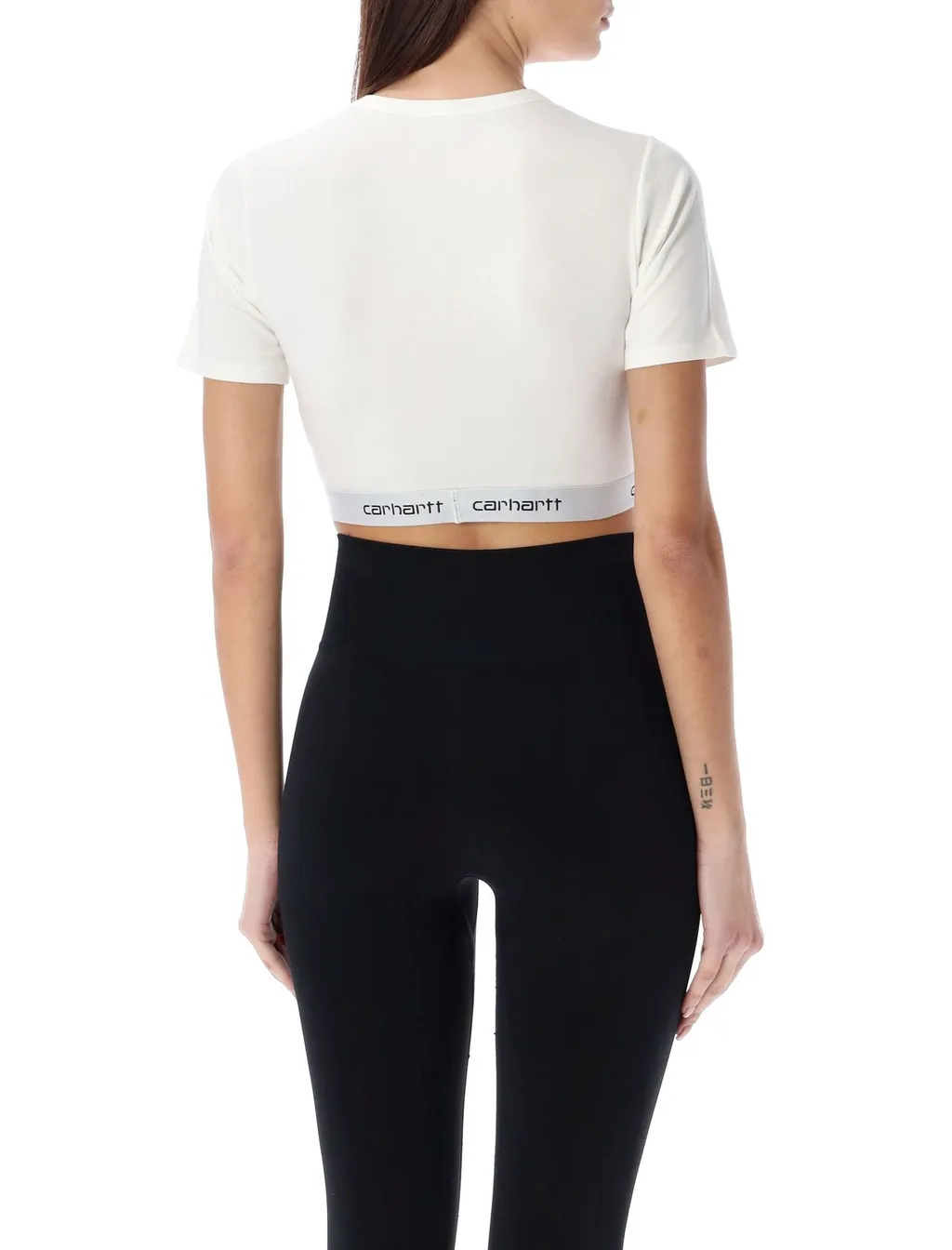 W' Script Crop Top