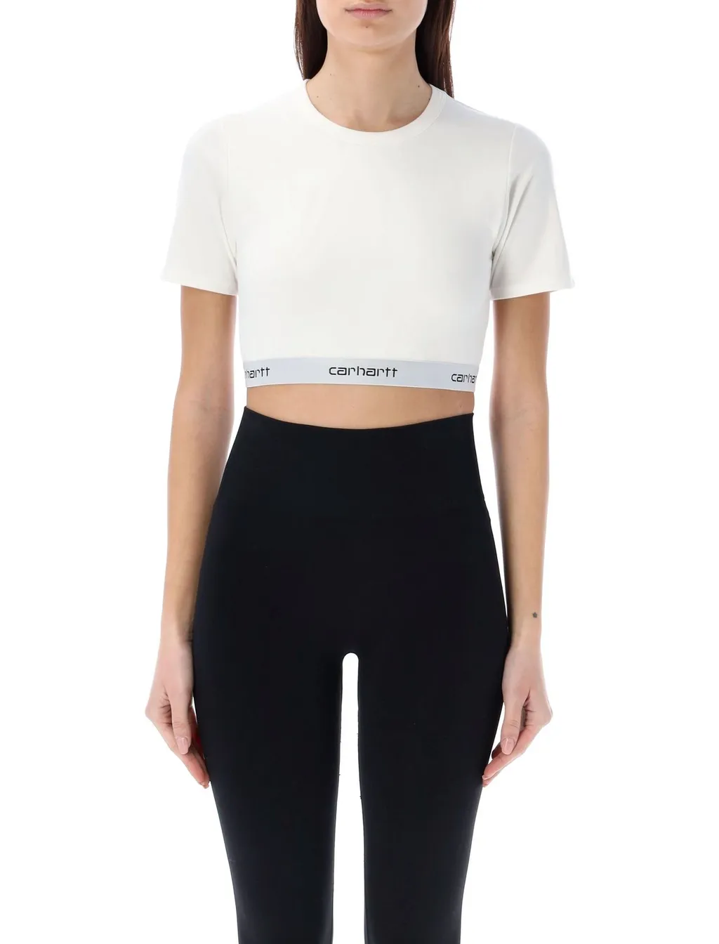 W' Script Crop Top