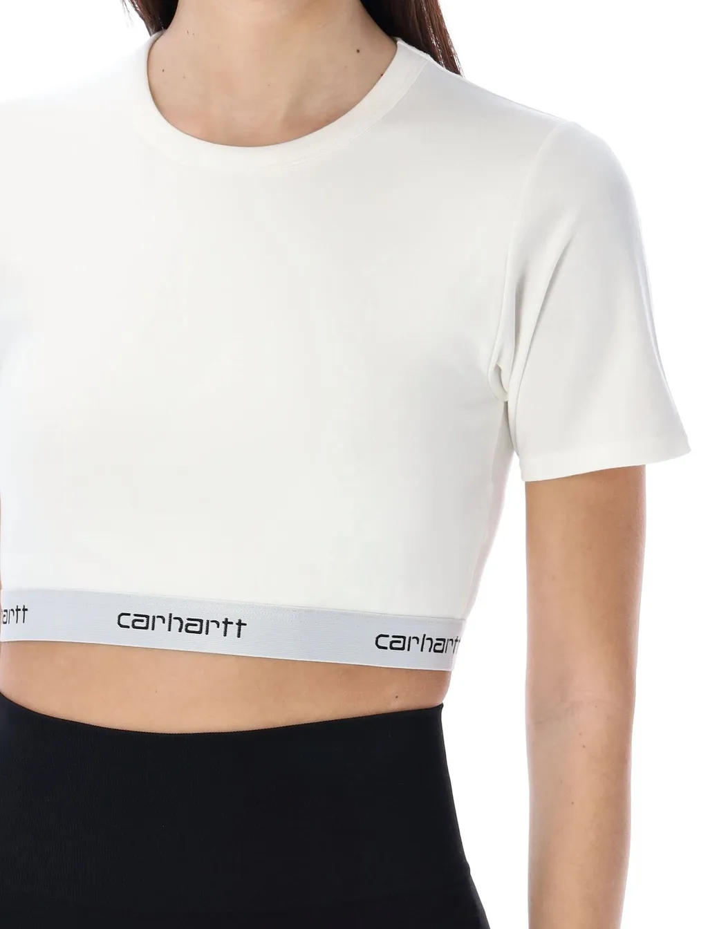 W' Script Crop Top