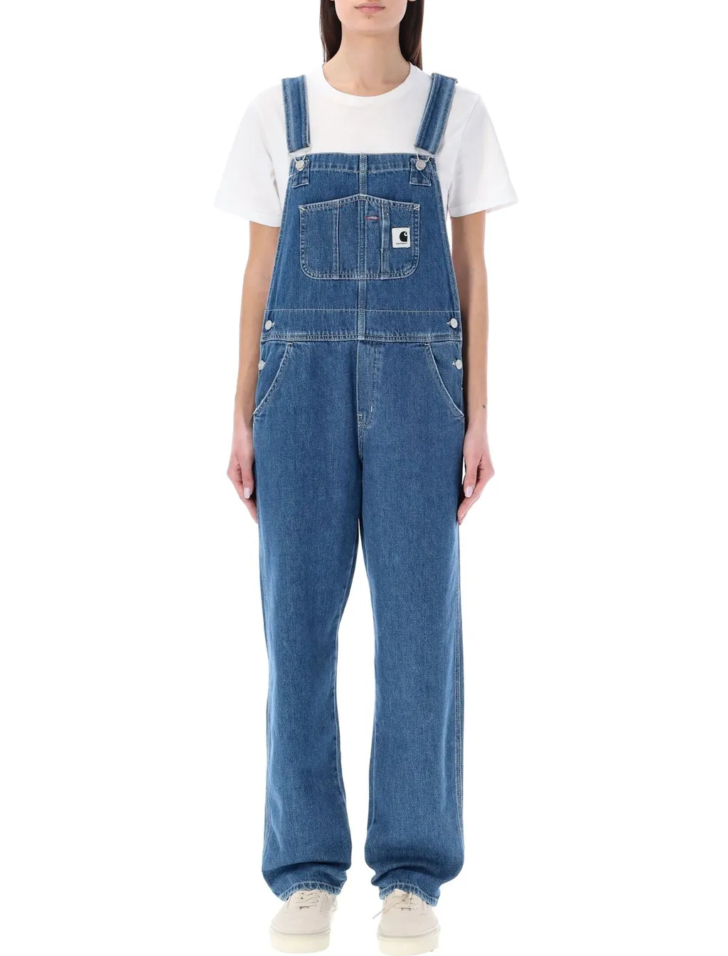 W Bib Straight-Leg Overall