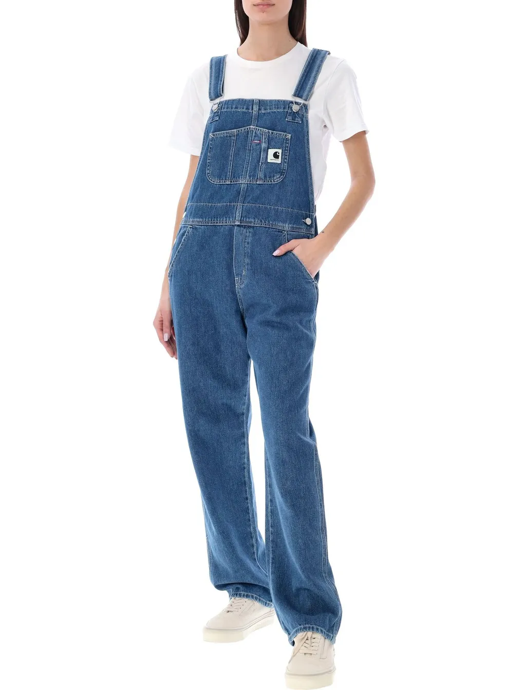 W Bib Straight-Leg Overall