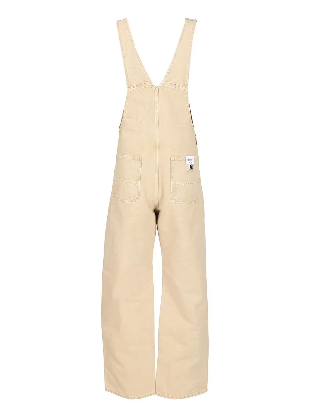 W' Bib Overall Straight Jumpsuit