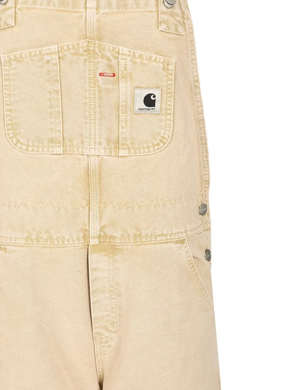 W' Bib Overall Straight Jumpsuit