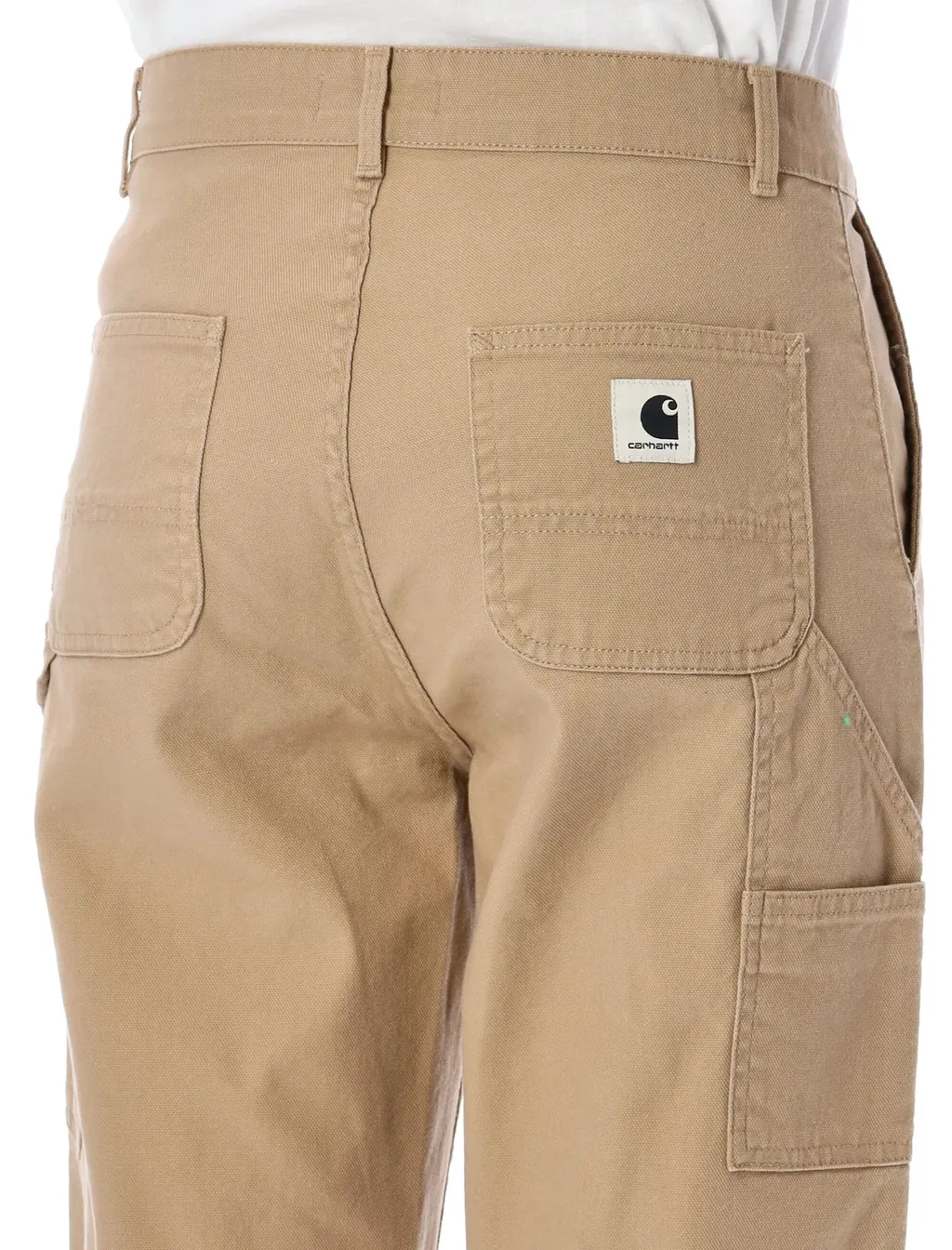 Logo Patch Pierce Double Knee Pants