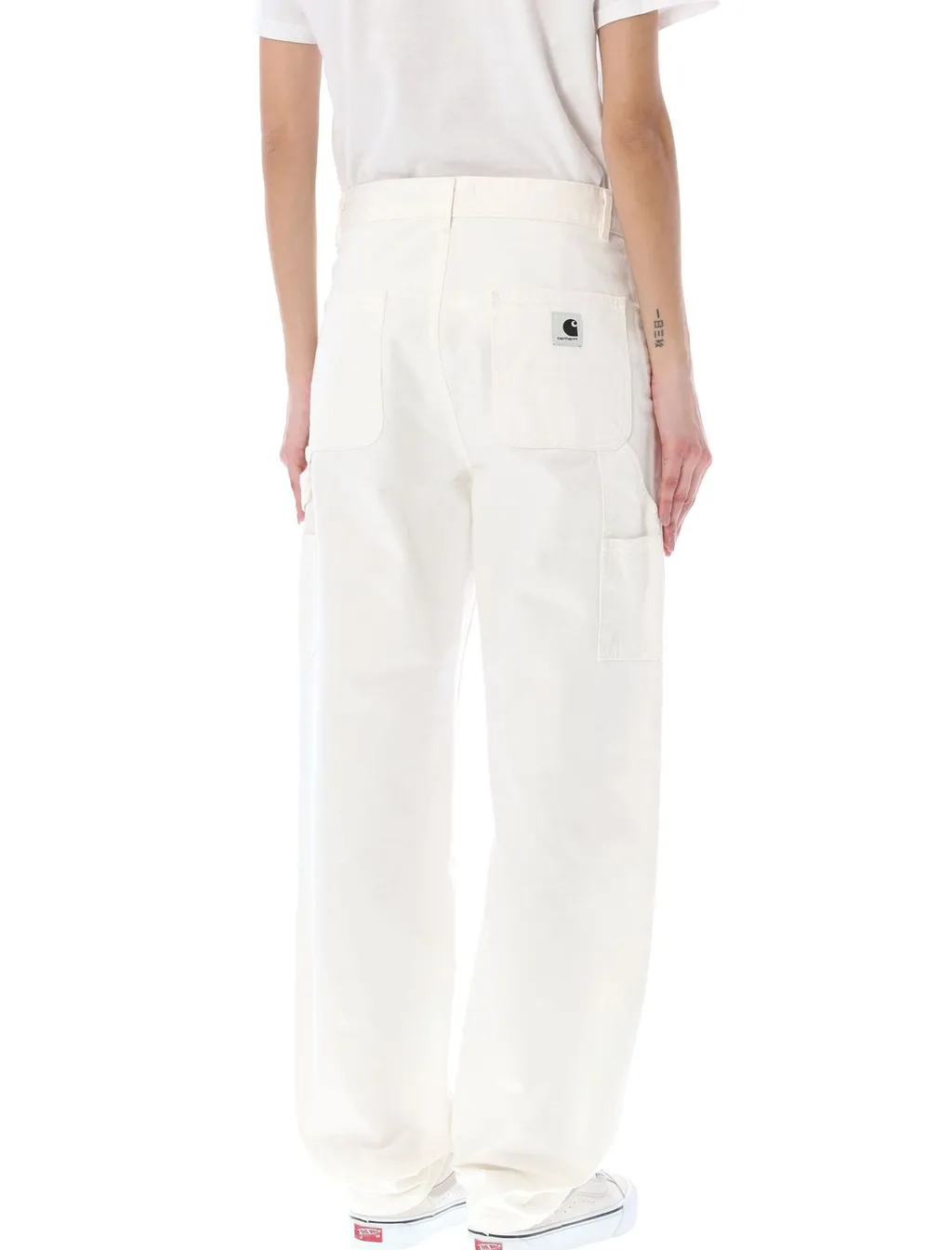 Logo-Patch Straight-Leg Jeans
