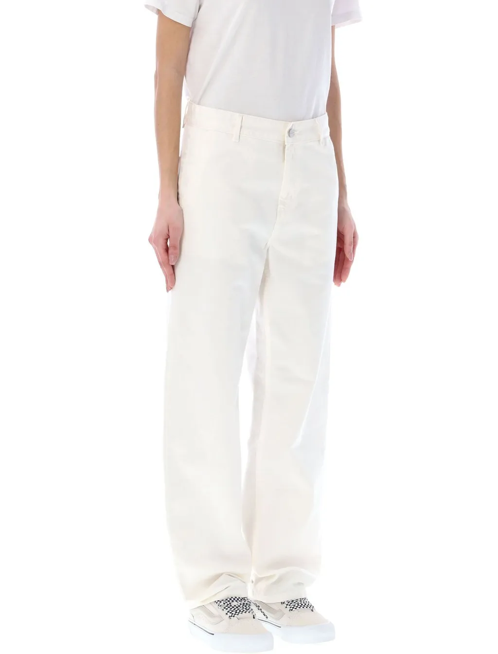 Logo-Patch Straight-Leg Jeans