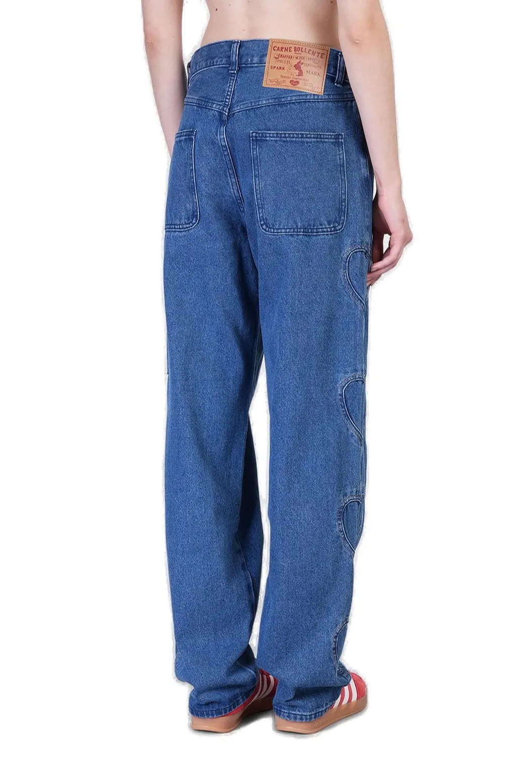 Country Crush Heart Patch Jeans