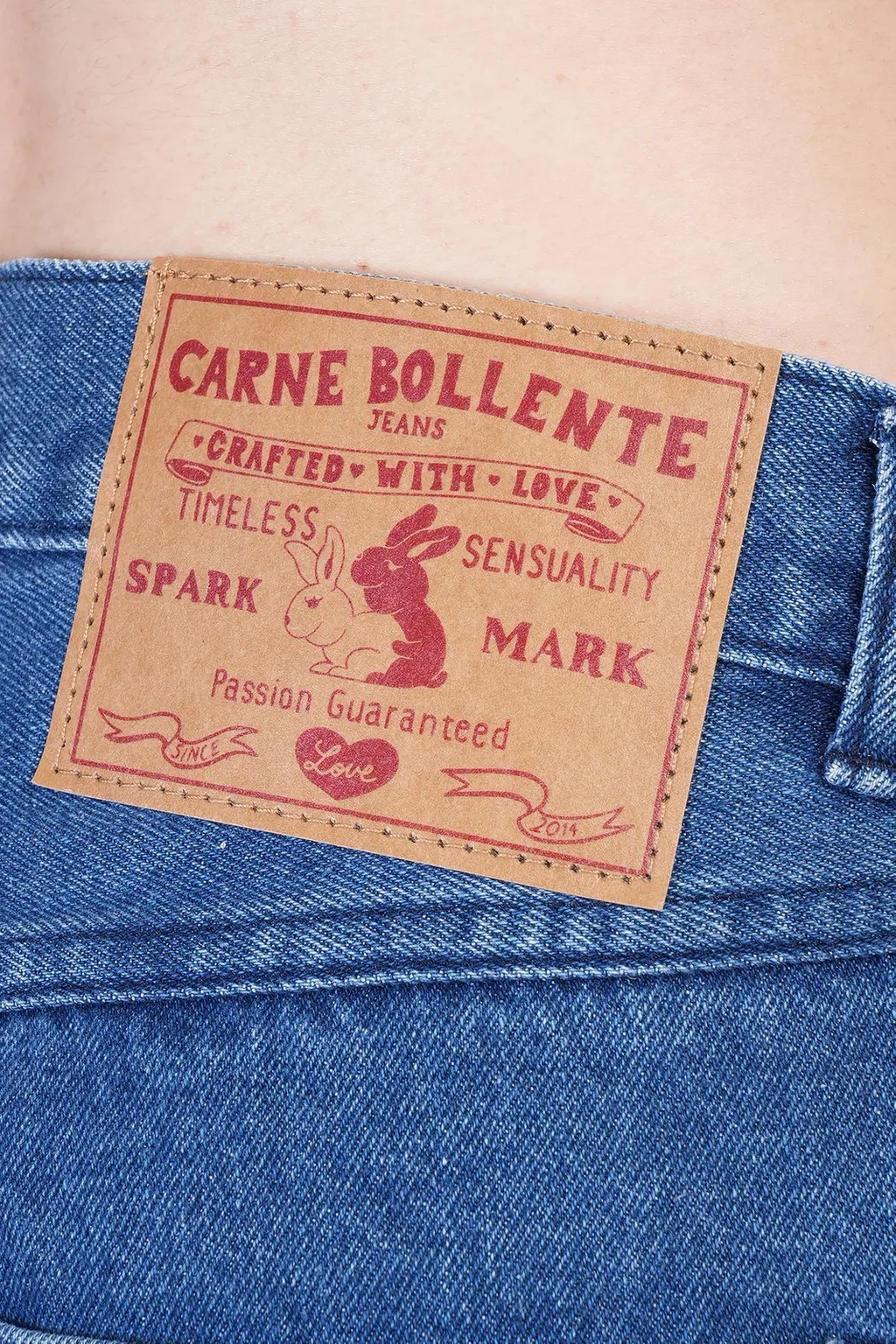Country Crush Heart Patch Jeans