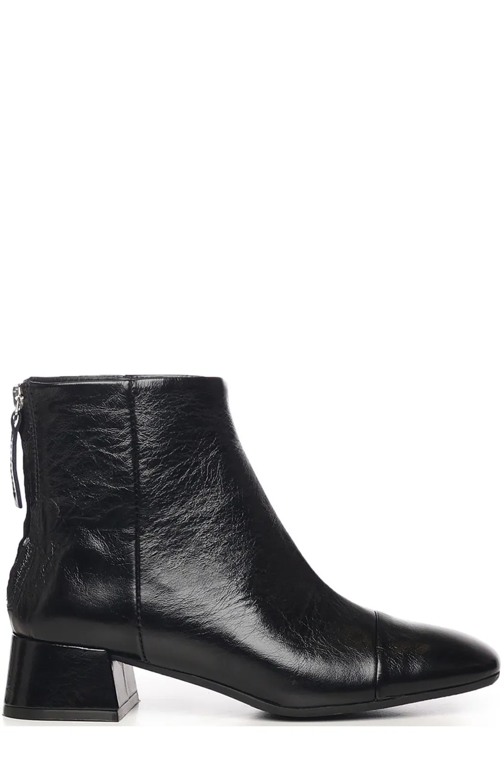 Rose Zipped Ankle Boots