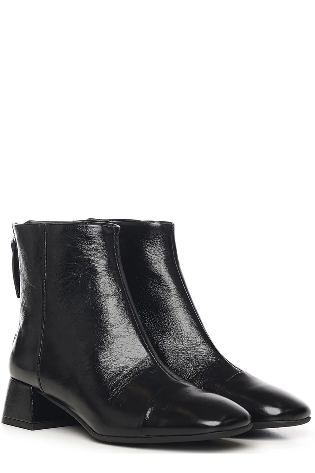 Rose Zipped Ankle Boots