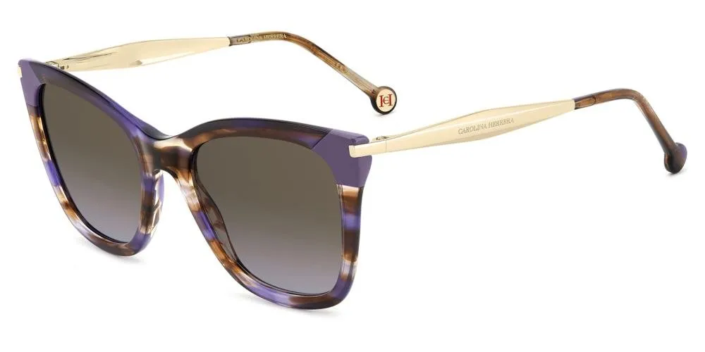 Rectangular Frame Full Rim Sunglasses