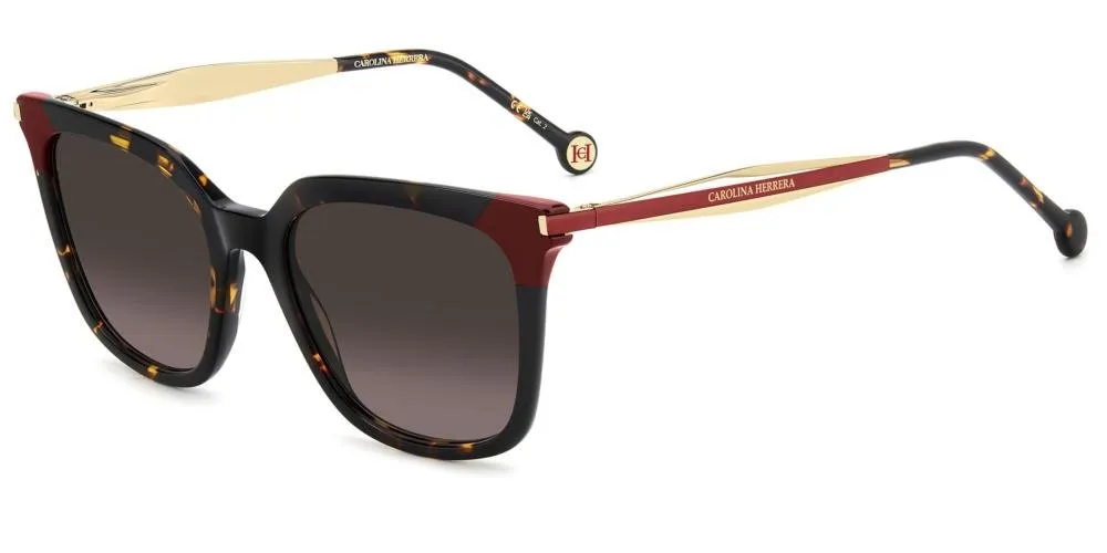 Rectangular Frame Full Rim Sunglasses
