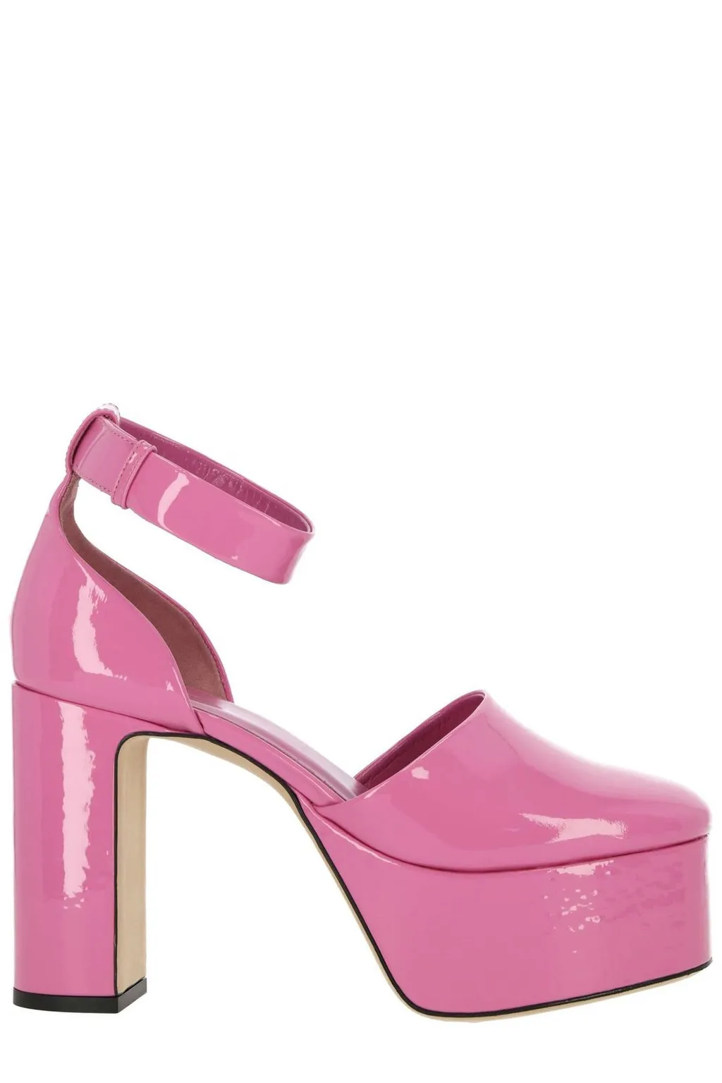Ankle Strap Platform Pumps