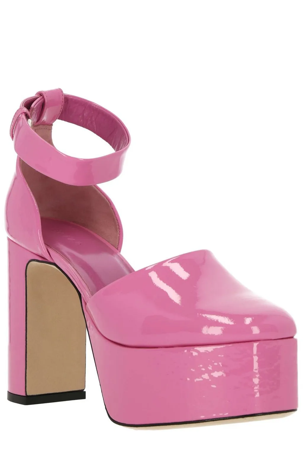 Ankle Strap Platform Pumps