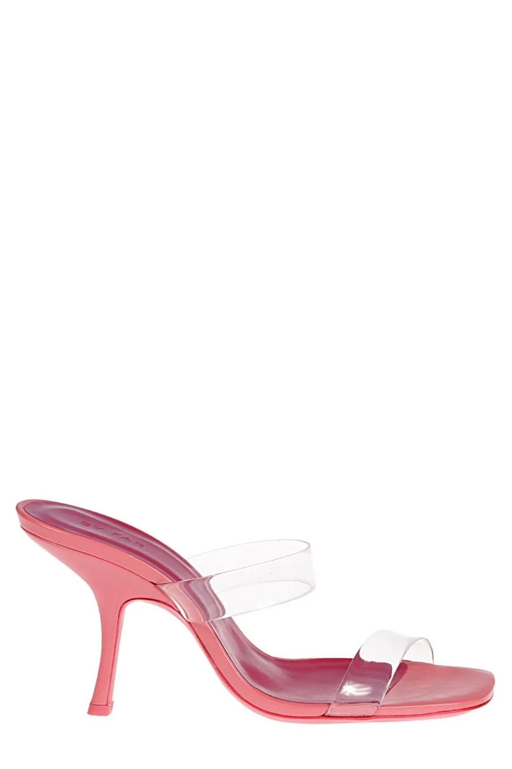 Clara Square Toe Heeled Mules