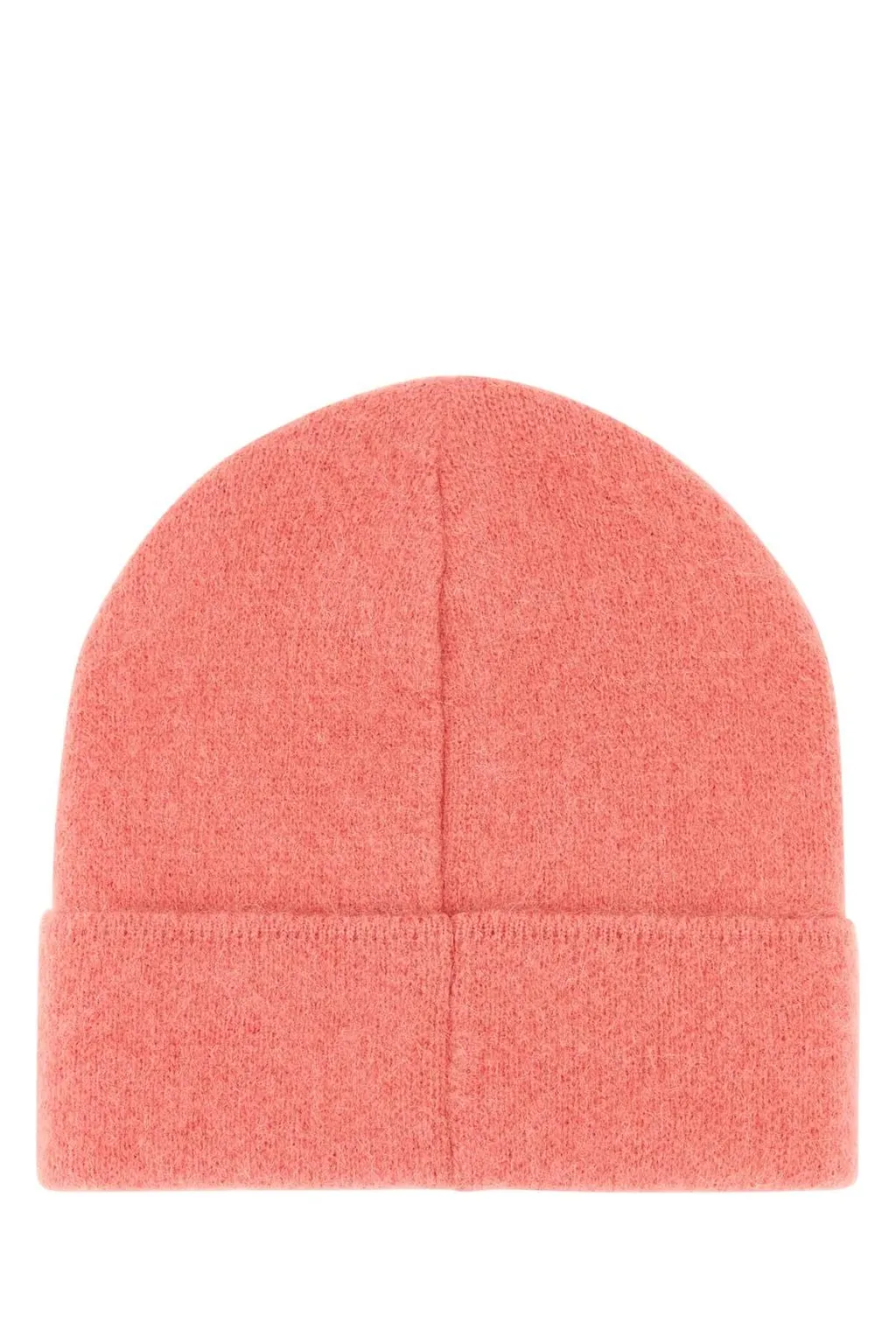 Logo Patch Ribbed Beanie