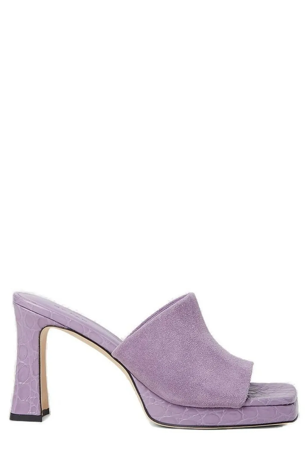 Embosed Slip-On Mules