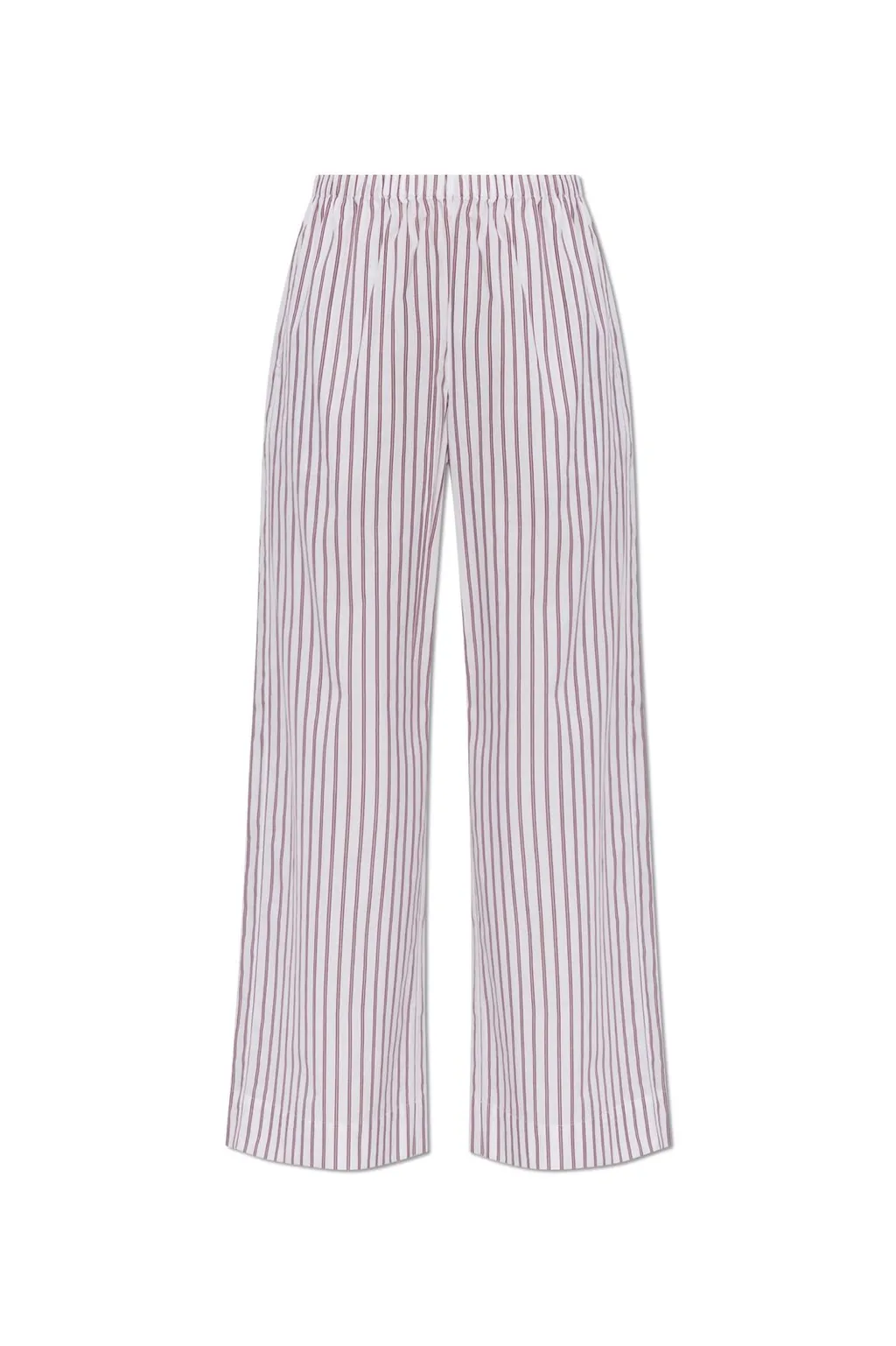 Cabello Striped Wide Leg Trousers
