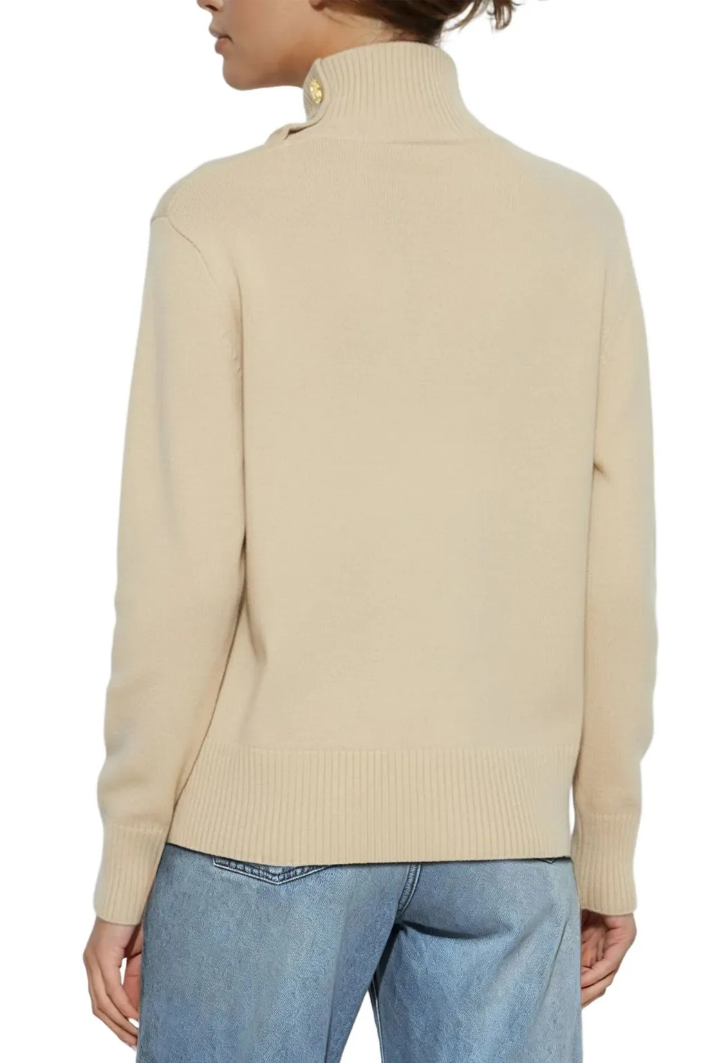 Button-Detail Knitwear