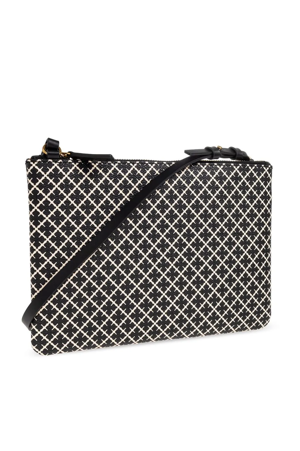 Graphic Printed Zipped Shoulder Bag