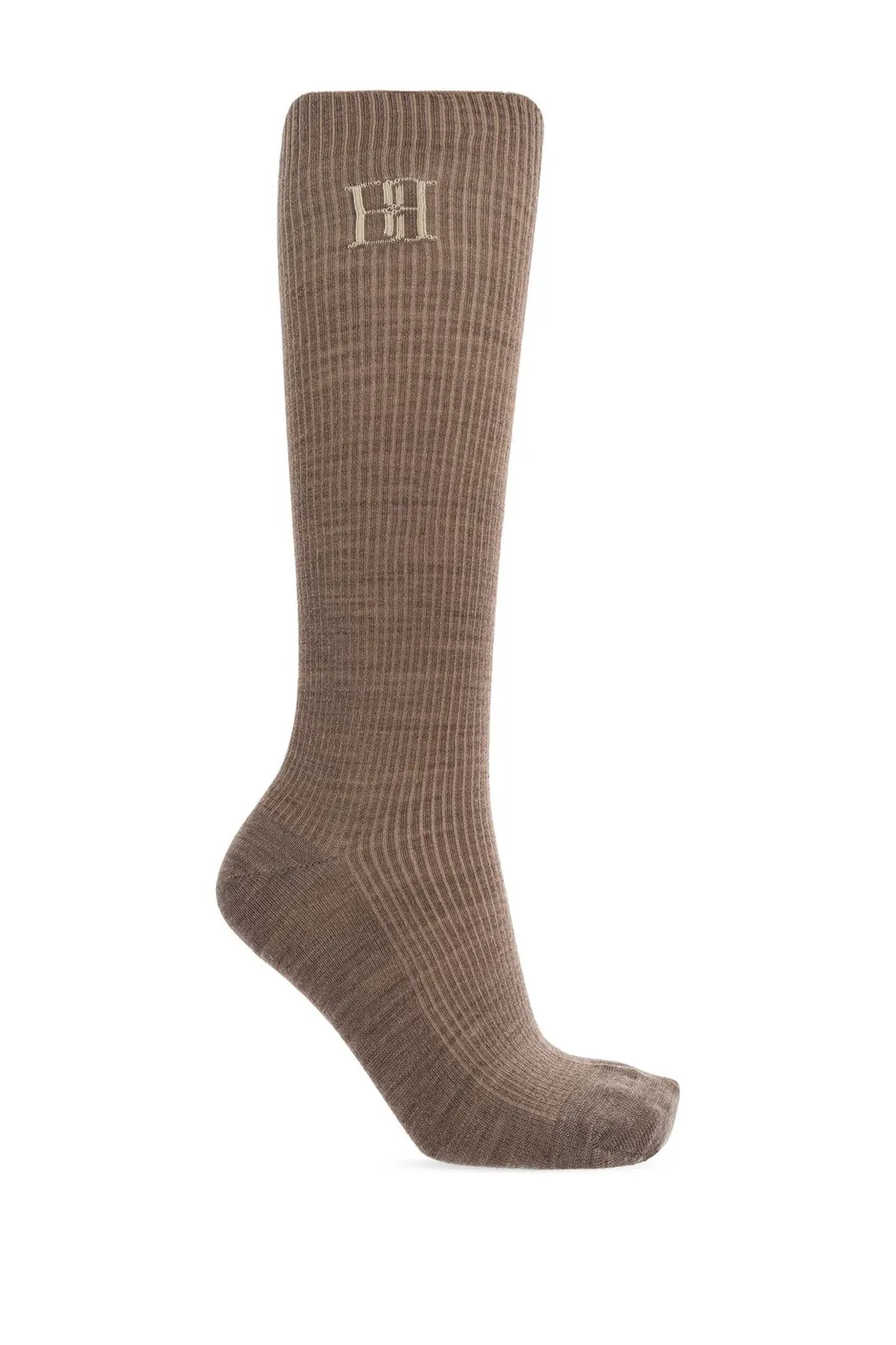 Logo Embroidered Socks
