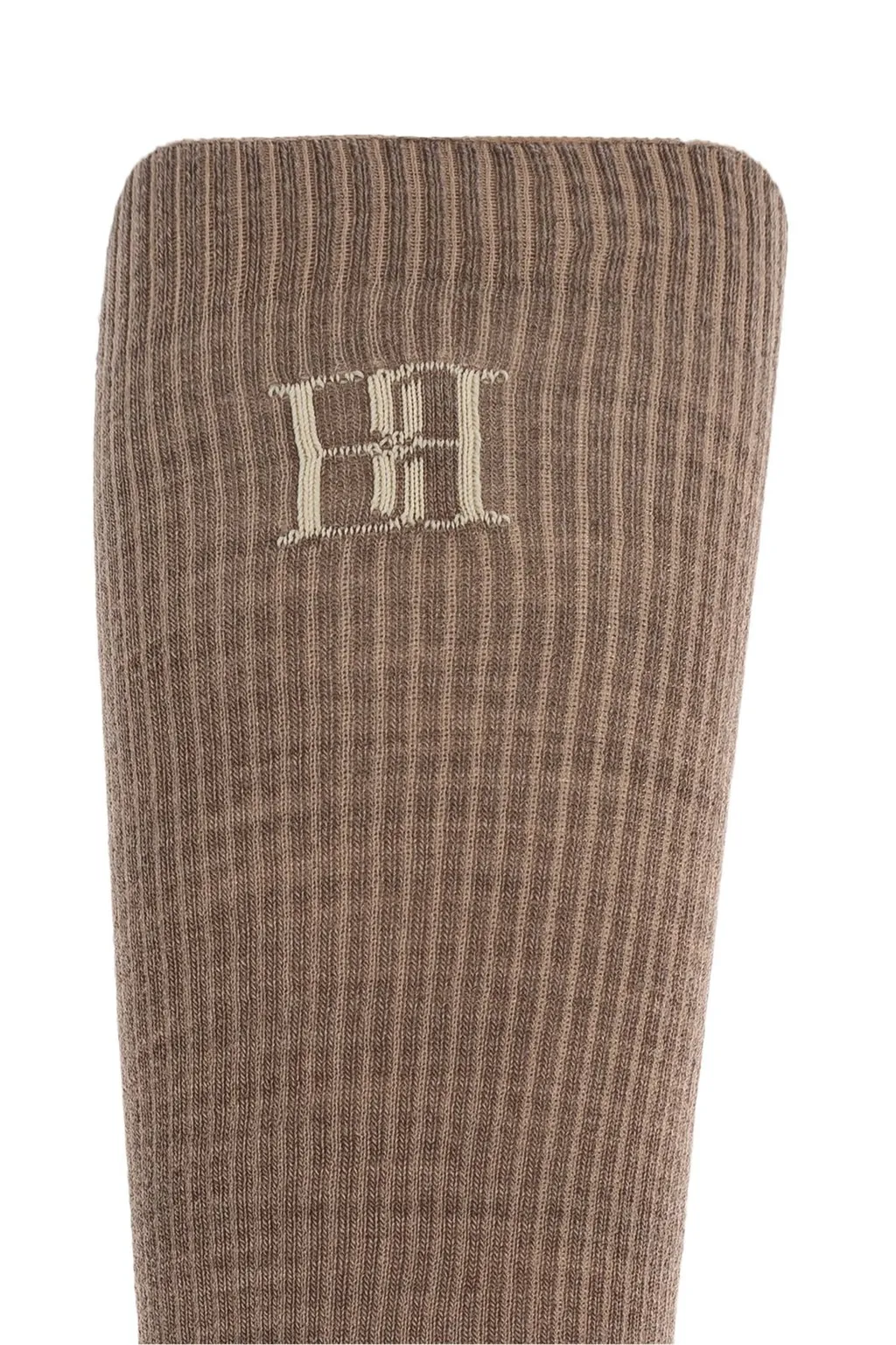 Logo Embroidered Socks