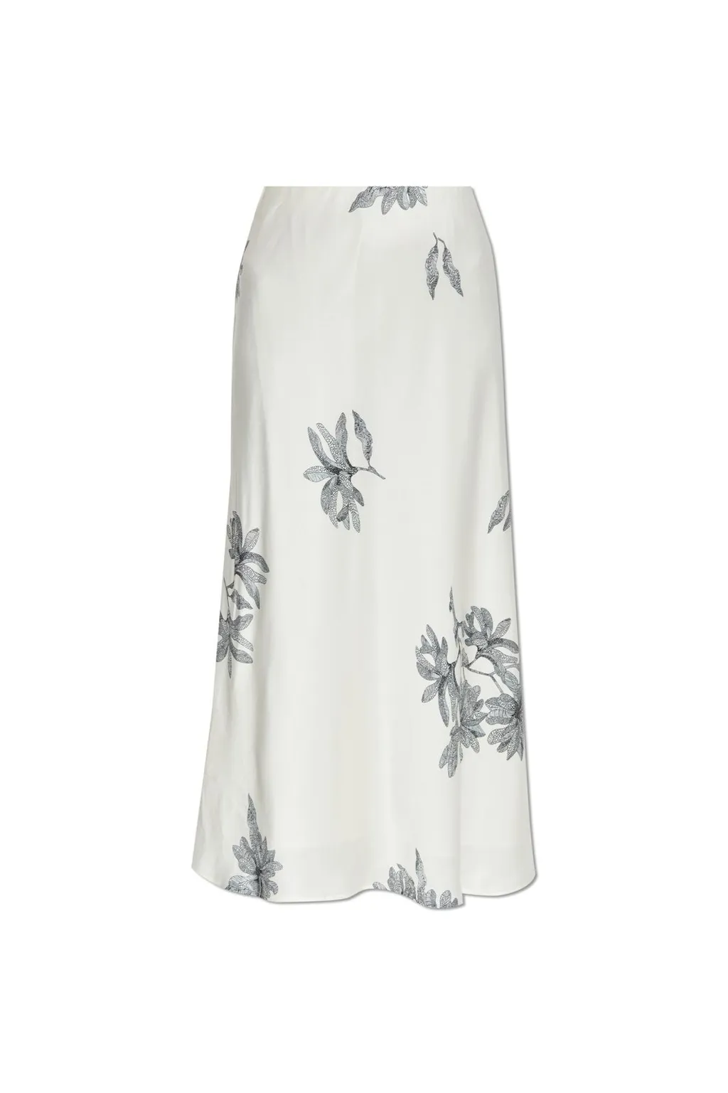Boshan Floral Printed Midi Skirt